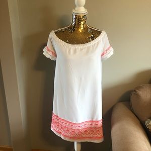 Lucky Brand off the shoulder dress size small